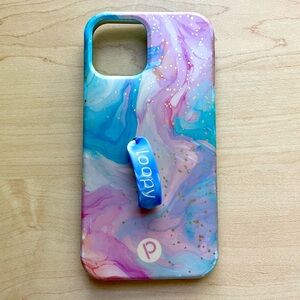 Loopy pastel swirl iphone 12 case